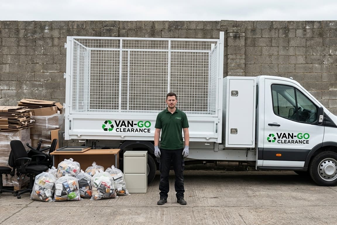 Caged Tippers — waste collection by Van-Go